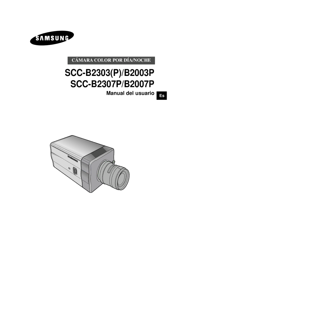 Samsung SCC-B2007P manual SCC-B2303P/B2003P SCC-B2307P/B2007P 