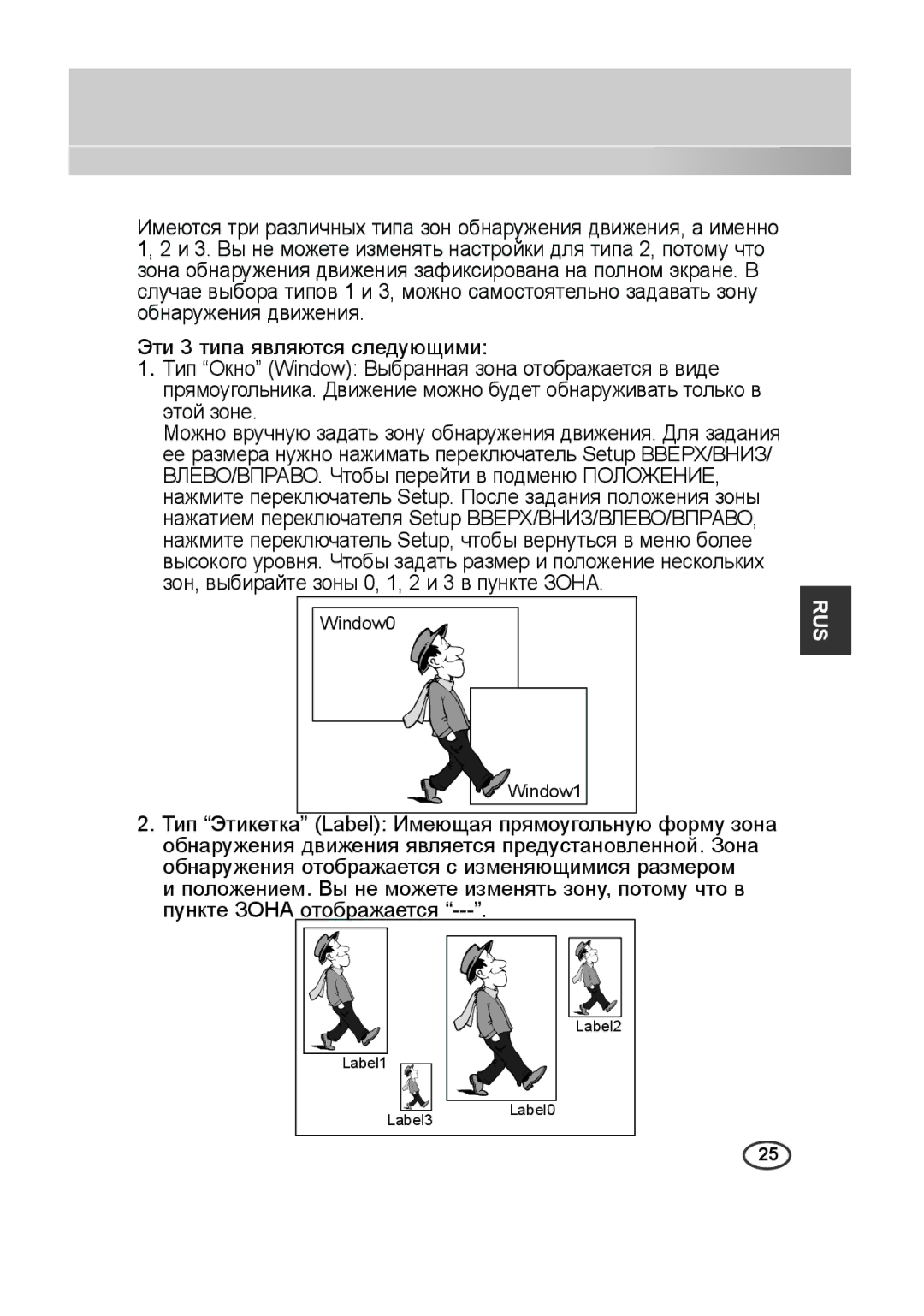 Samsung SCC-B2315P, SCC-B2015P manual Label1 Label3 Label0 Label2 