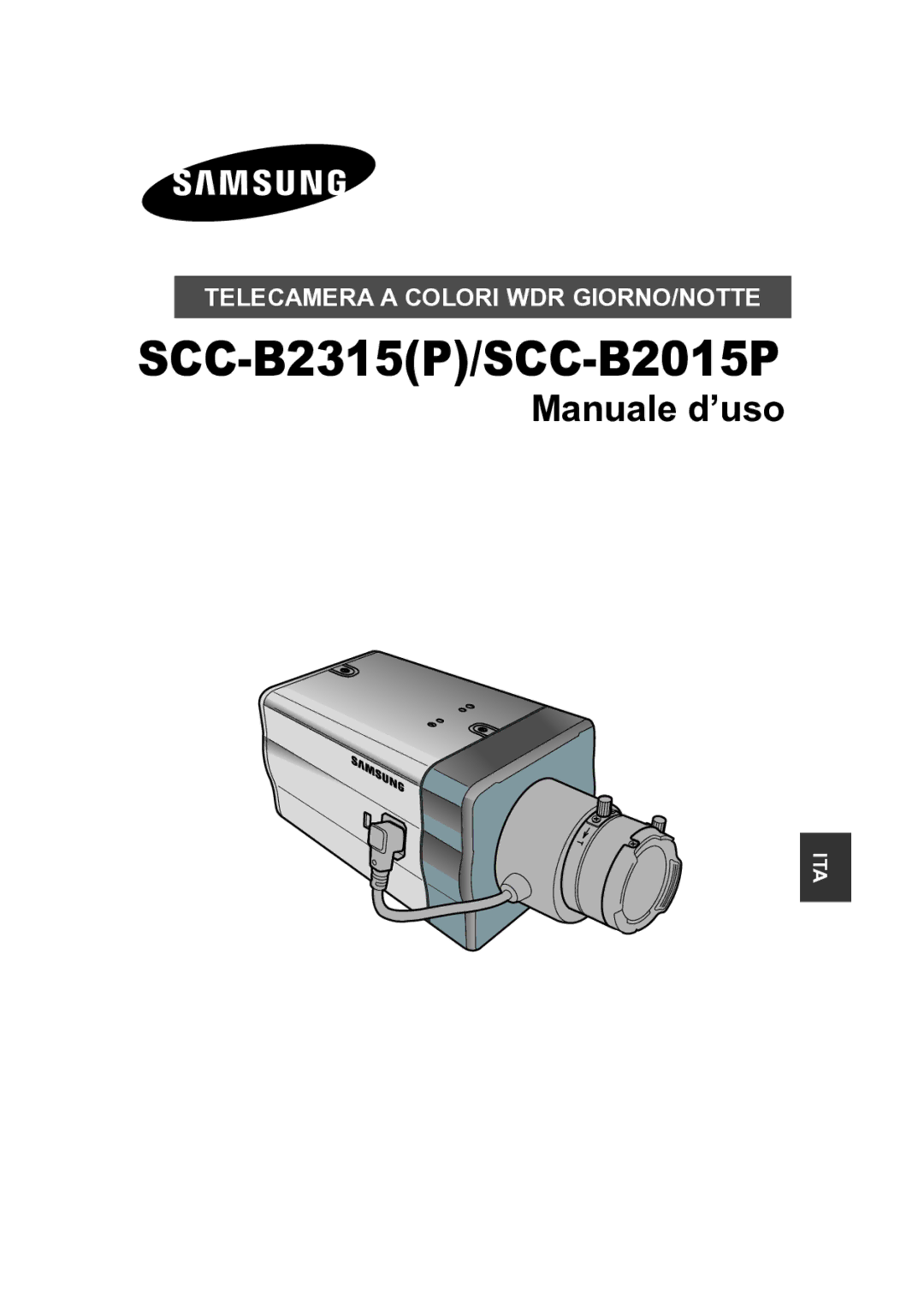 Samsung SCC-B2315P, SCC-B2015P manual Manuale d’uso 