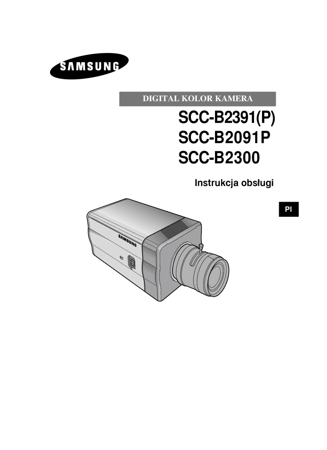 Samsung SCC-B2391P/SAU, SCC-B2391N, SCC-B2091P/TRK manual Instrukcja obs∏ugi 