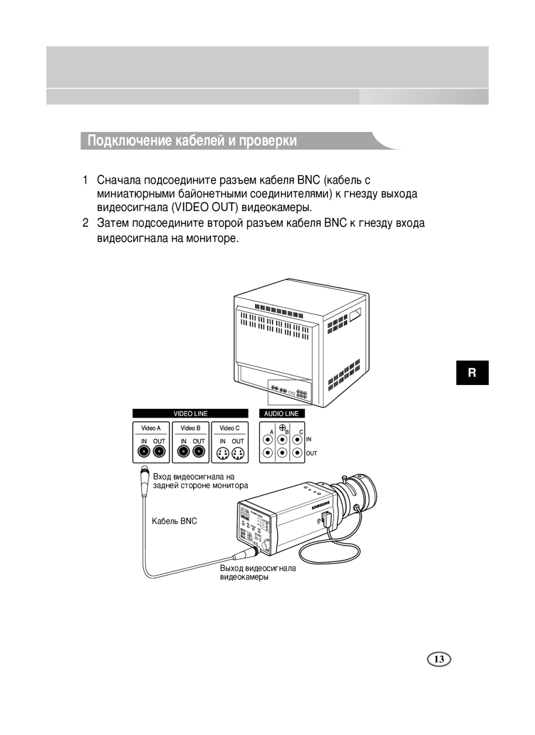 Samsung SCC-B2391P/SAU, SCC-B2391N, SCC-B2091P/TRK manual Èó‰Íî˛˜Âìëâ Í‡·Âîâè Ë Ôó‚Âíë 