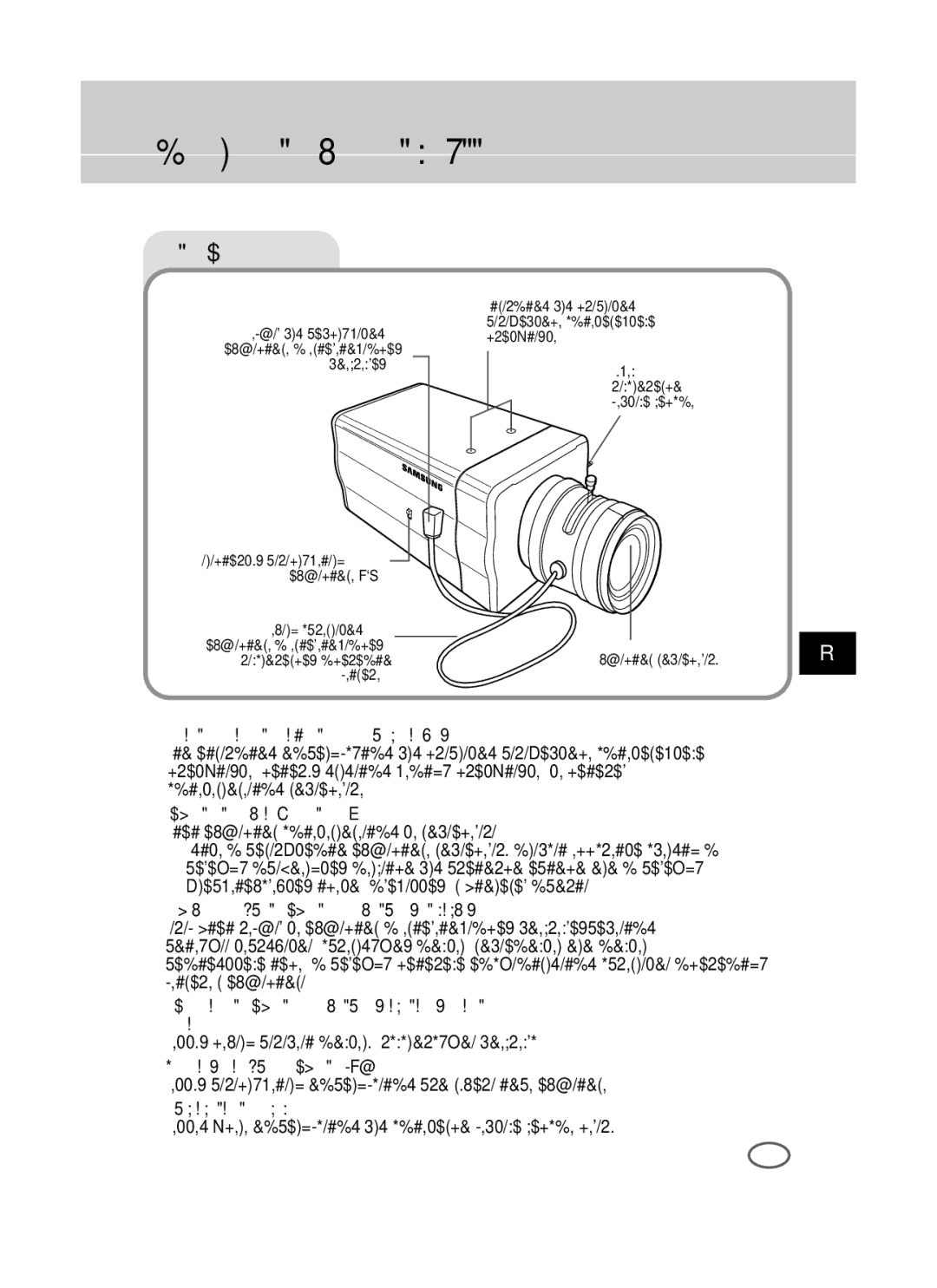 Samsung SCC-B2091P/TRK, SCC-B2391P/SAU, SCC-B2391N manual ÉÎ‡‚‡ 4 ç‡Á‚‡ÌËÂ ÍÓÏÔÓÌÂÌÚÓ‚ Ë ÙÛÌÍˆËË 