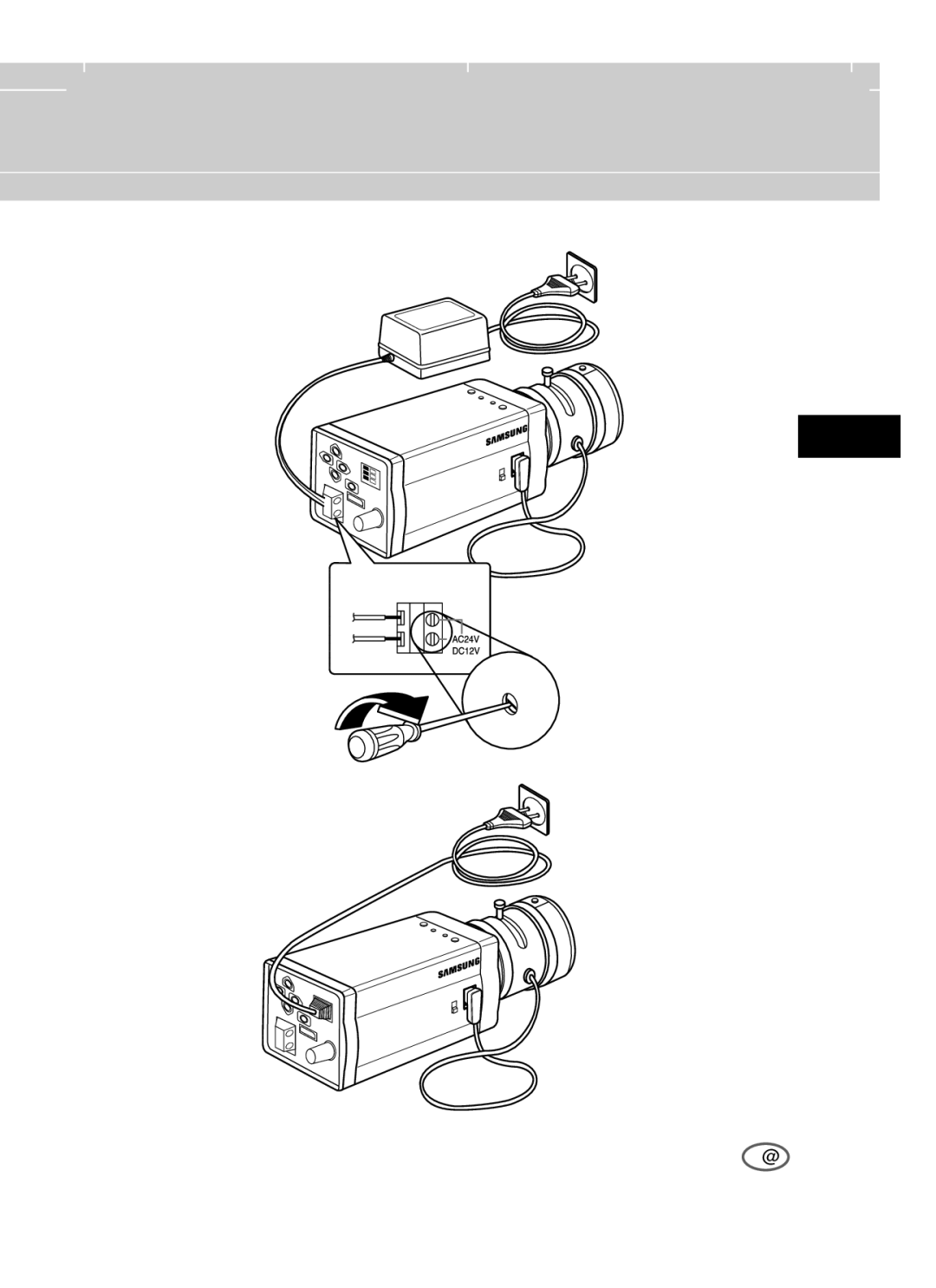 Samsung SCC-B2003P, SCC-B2303(P) user manual 00424A SCC-B2307P-Fra 4/7/05 941 PM ˘ ` 