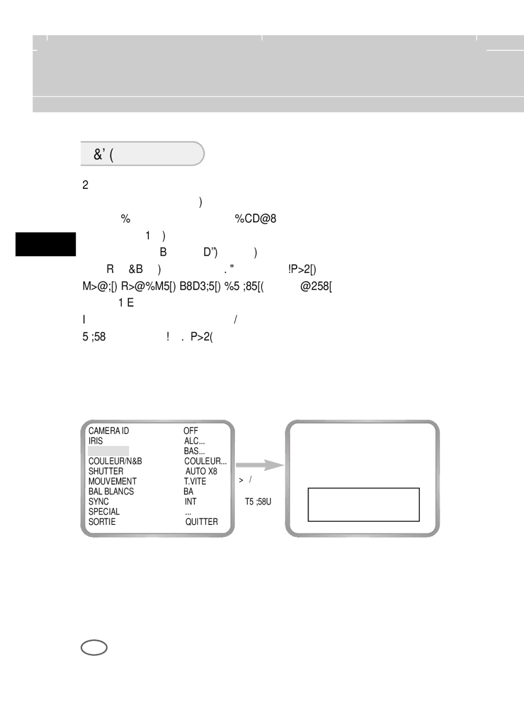 Samsung SCC-B2303(P), SCC-B2003P user manual Cjour 