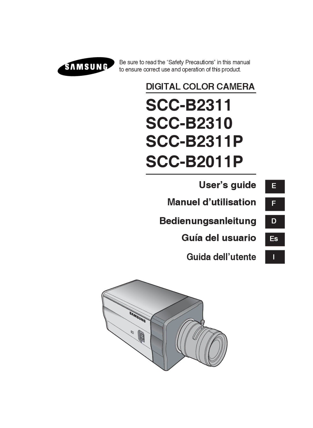 Samsung SCC-B2311N, SCC-B2311P/TRK, SCC-B2011P/TRK manual SCC-B2311 SCC-B2310 SCC-B2311P SCC-B2011P 