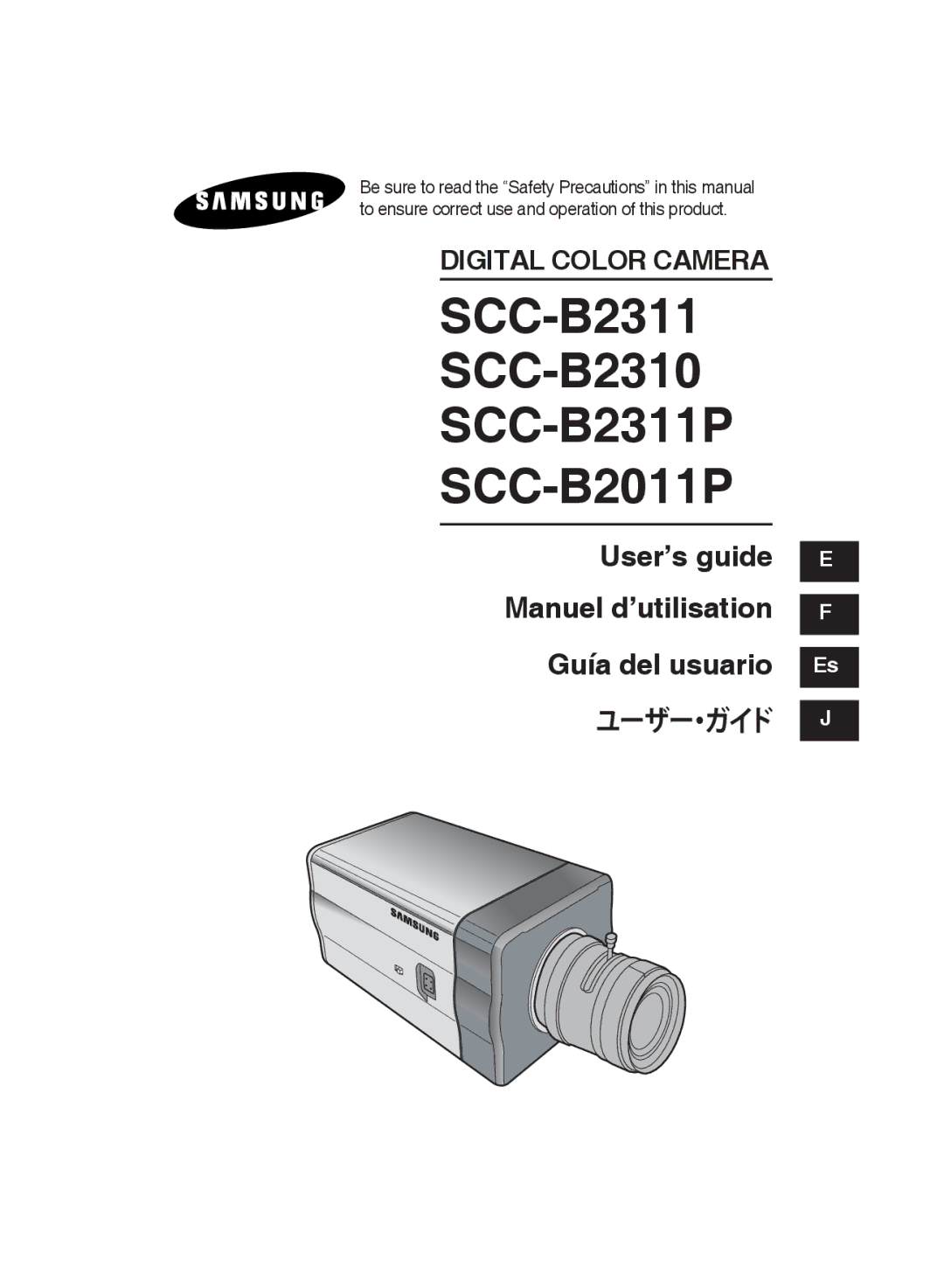 Samsung SCC-B2311N, SCC-B2311P/TRK, SCC-B2011P/TRK manual SCC-B2311 SCC-B2310 SCC-B2311P SCC-B2011P 