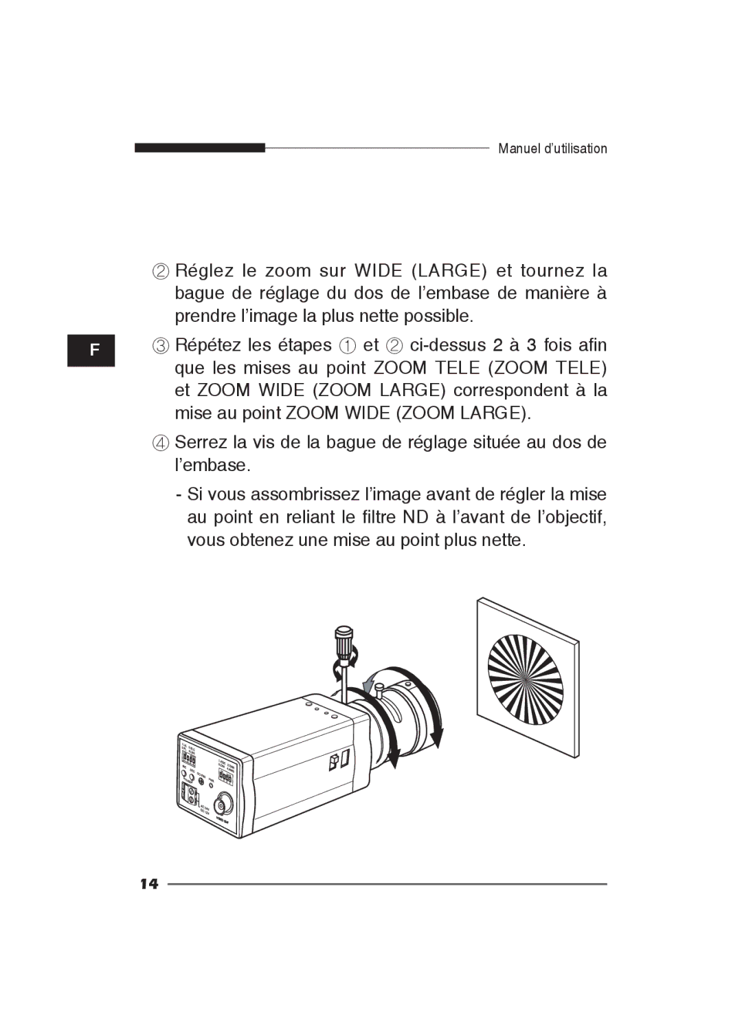 Samsung SCC-B2311N, SCC-B2311P/TRK, SCC-B2011P/TRK manual Manuel d’utilisation 