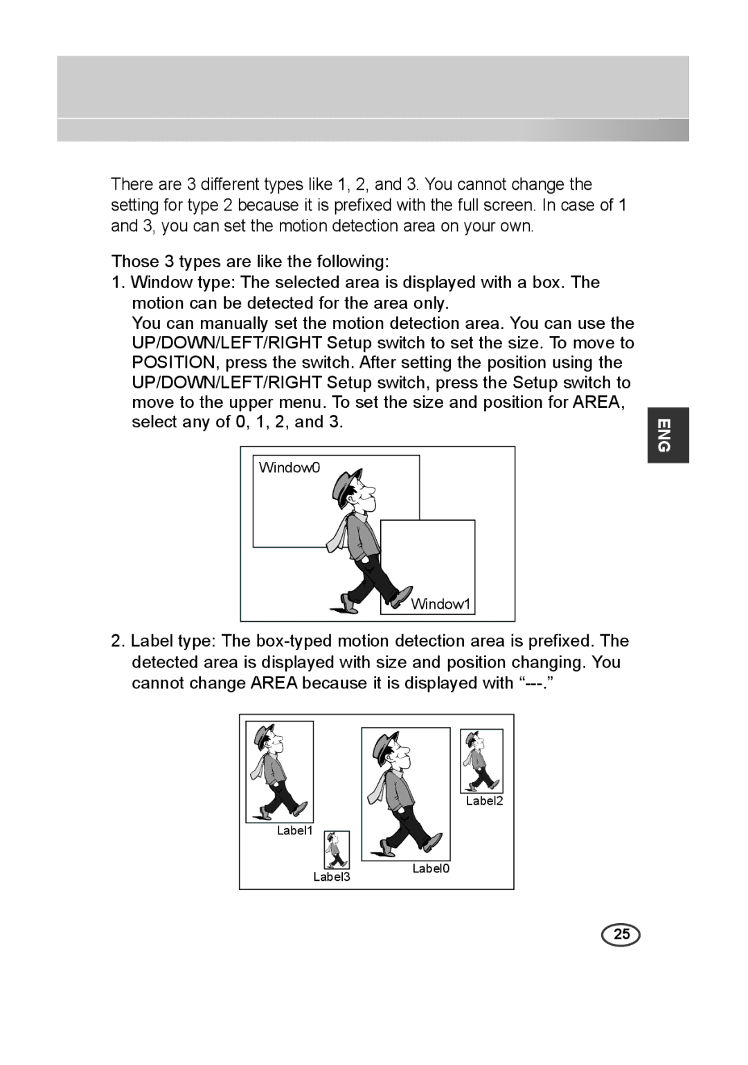 Samsung SCC-B2015P, SCC-B2315 (P) user manual Window0 Window1 