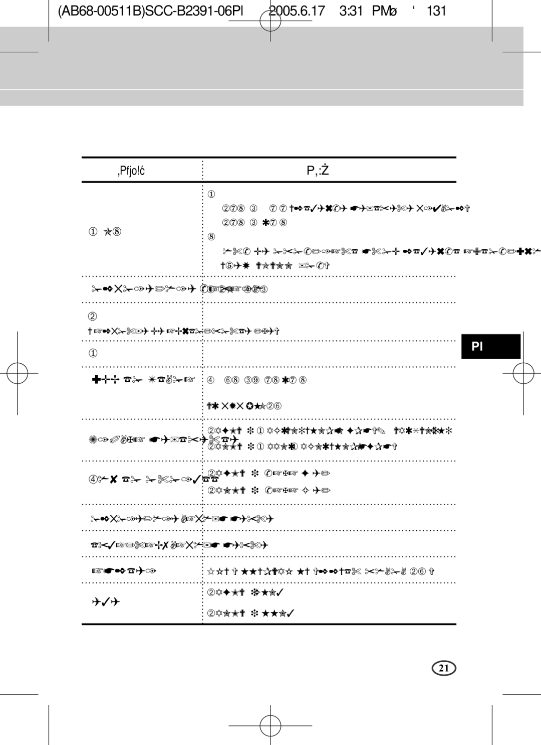 Samsung SCC-B2391(P), SCC-B2091(P), SCC-B2300 user manual Blc 