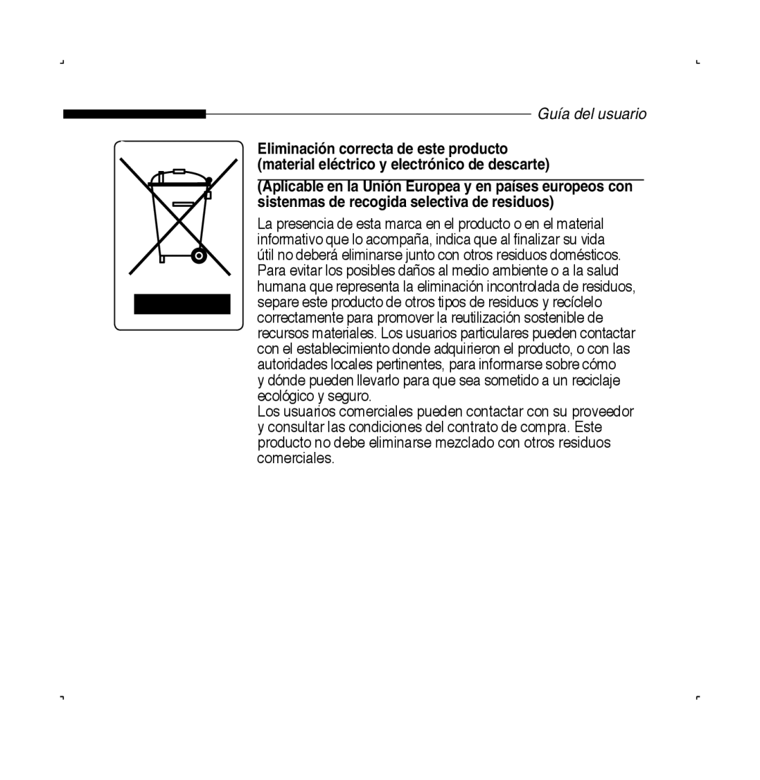 Samsung SCC-B5223P, SCC-B5223BP manual Guía del usuario 