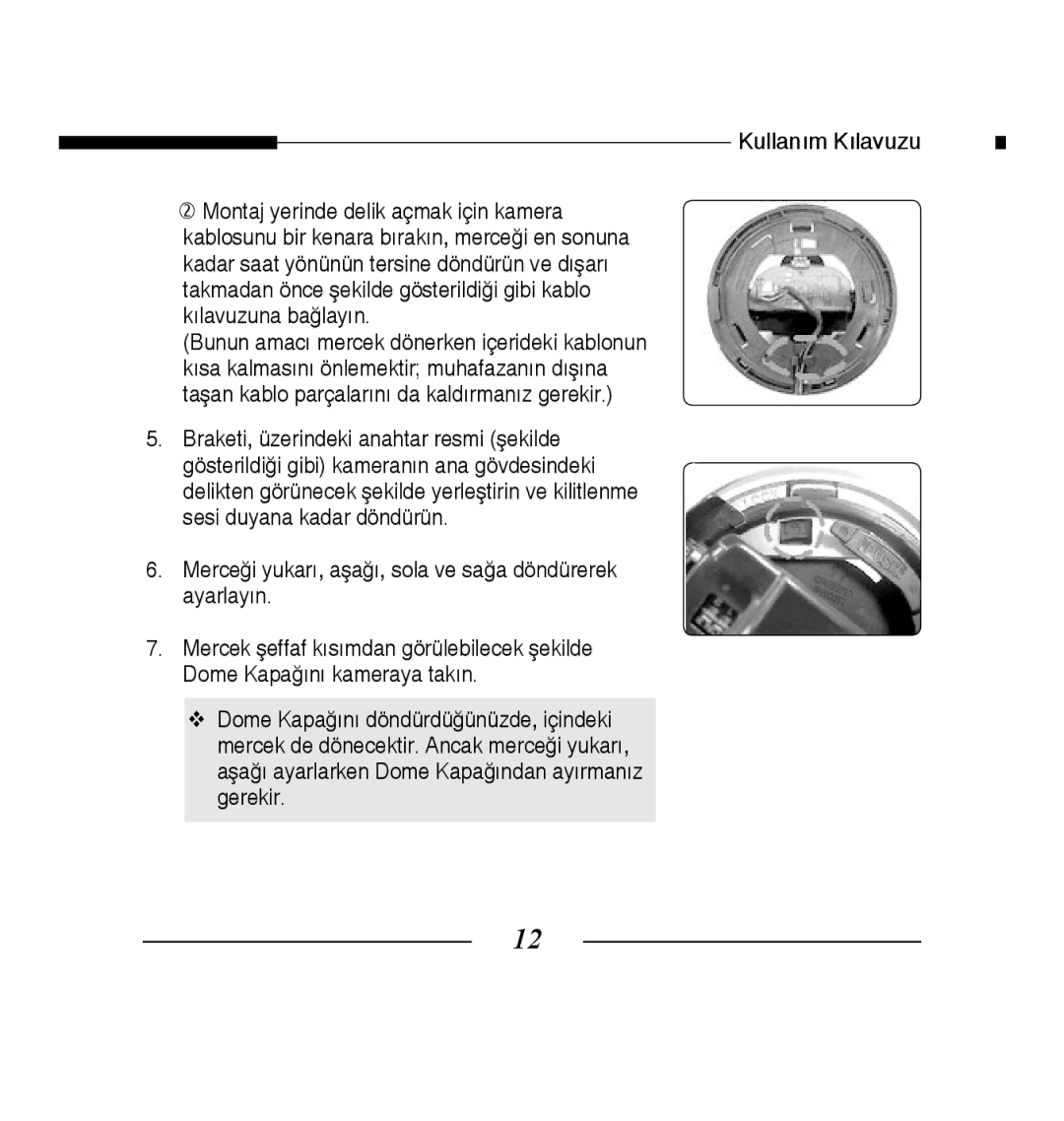 Samsung SCC-B5223P, SCC-B5223BP manual 