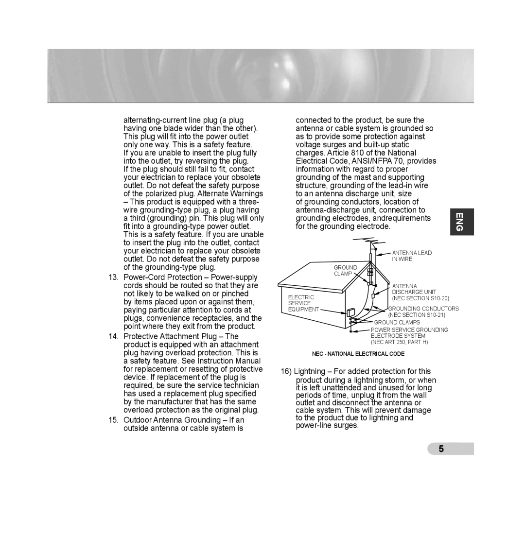 Samsung SCC-B5313BP, SCC-B5313P, SCC-B5315P, SCC-B5311P, SCC-B5315BP, SCC-B5311BP manual Eng 