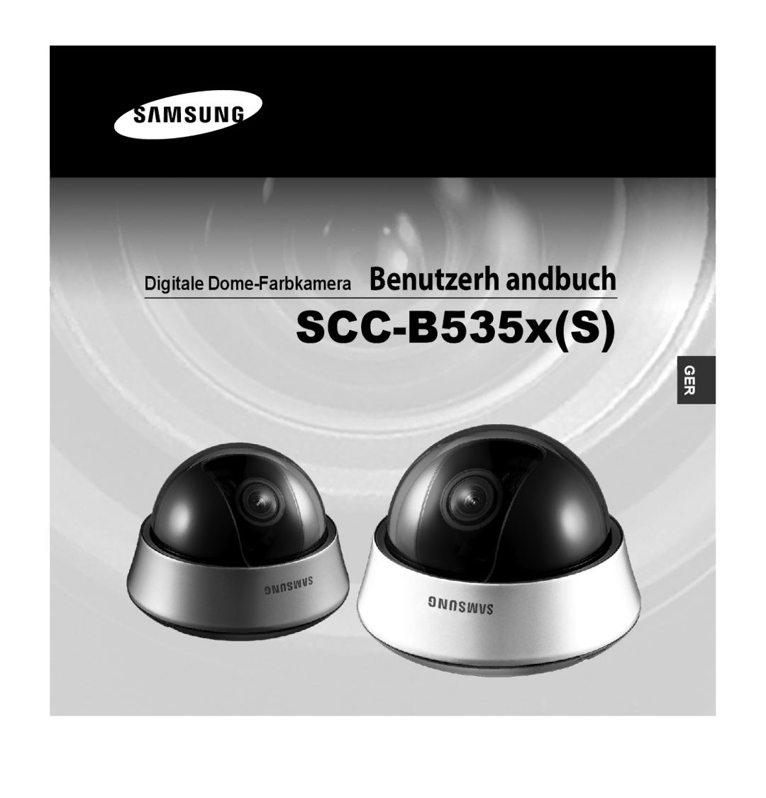 Samsung SCC-B5353SP, SCC-B5352P, SCC-B5353P, SCC-B5352SP manual Digitale Dome-Farbkamera Benutzerh andbuch 