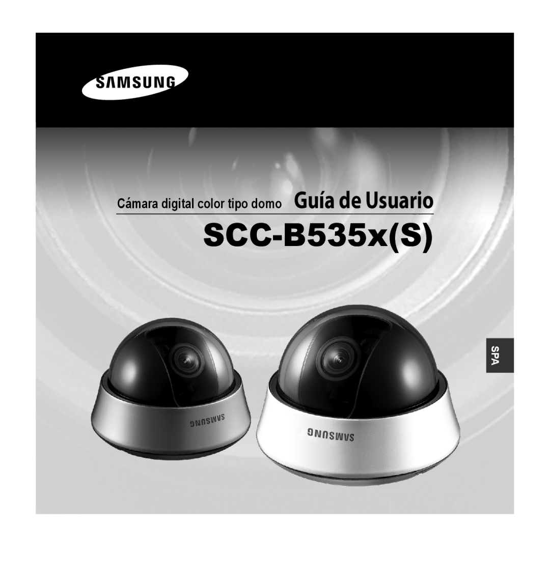 Samsung SCC-B5353SP, SCC-B5352P, SCC-B5353P, SCC-B5352SP manual Cámara digital color tipo domo Guía de Usuario 