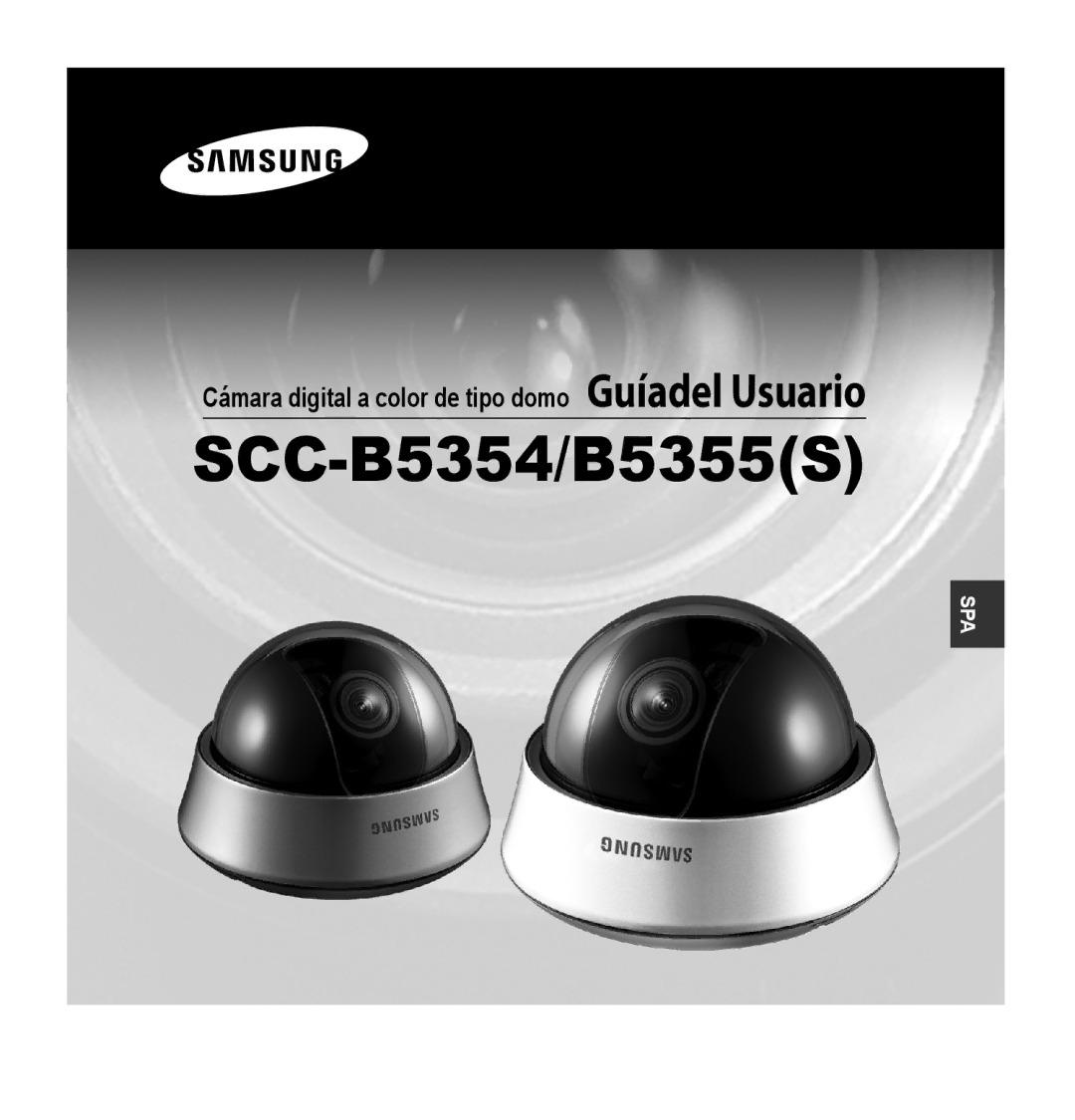 Samsung SCC-B5355(S) manual Cámara digital a color de tipo domo Guíadel Usuario 