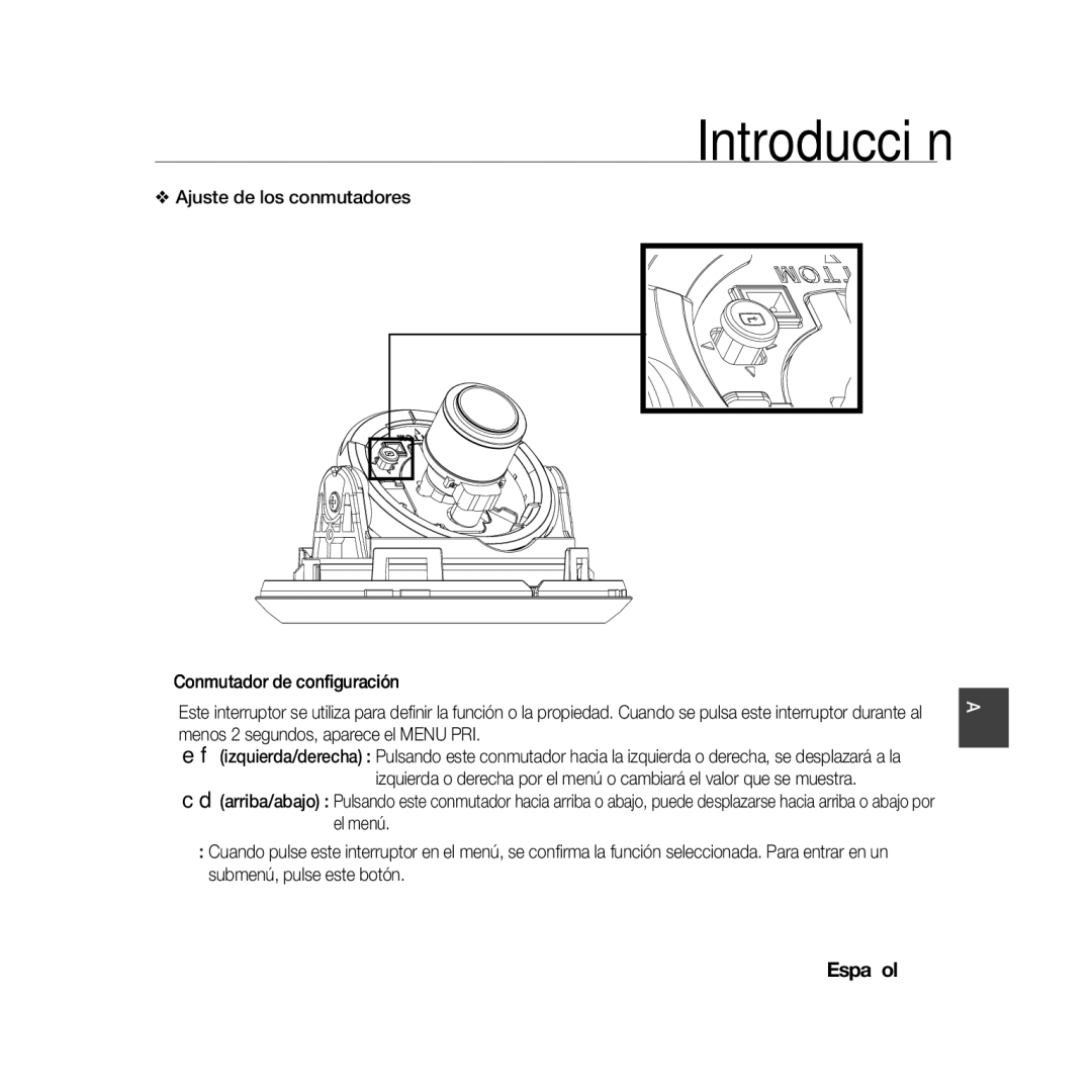 Samsung SCC-B5368P, SCC-B5368BP, SCC-B5366P, SCC-B5366BP manual Introducción 