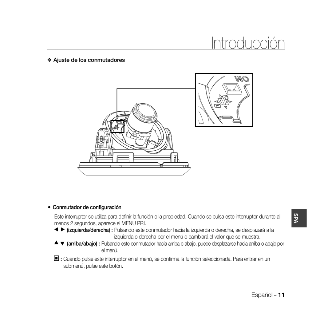 Samsung SCC-B5369P, SCC-B5367P manual Introducción 