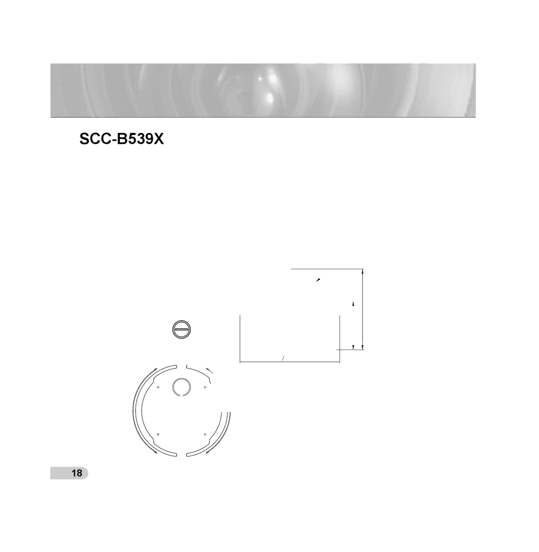 Samsung SCC-B539X manual 