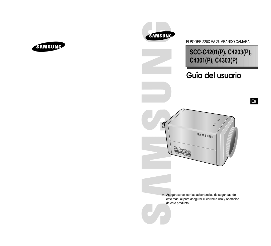 Samsung SADT-101WM, SCC-C4201P manual Guía del usuario 