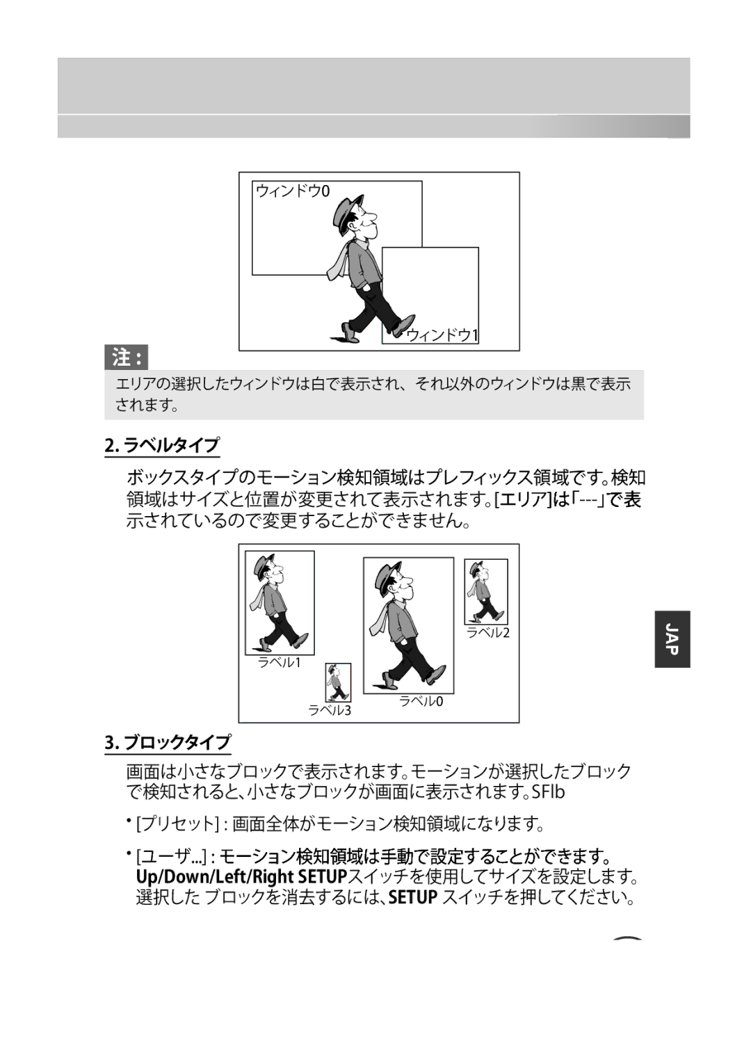 Samsung SCC-C4333P, SCC-C4335P, SCC-C4233P, SCC-C4235P manual ラベルタイプ 