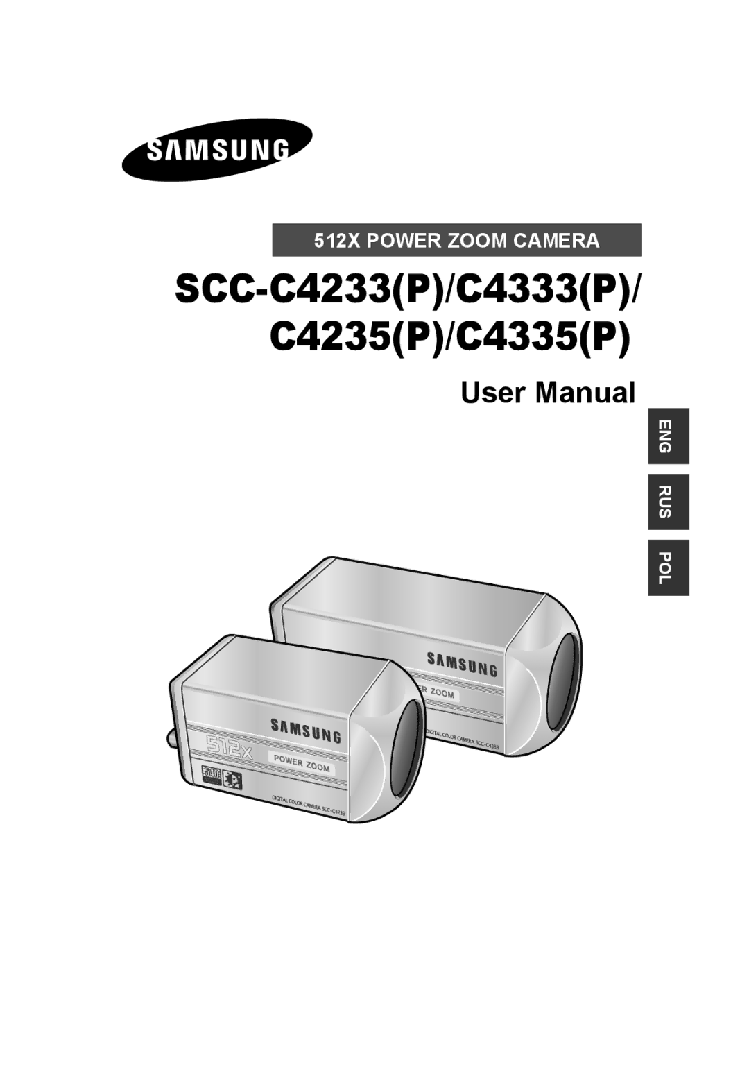 Samsung SCC-C4333P, SCC-C4335P, SCC-C4233P, SCC-C4235P manual SCC-С4233P/С4333P/ С4235P/С4335P 