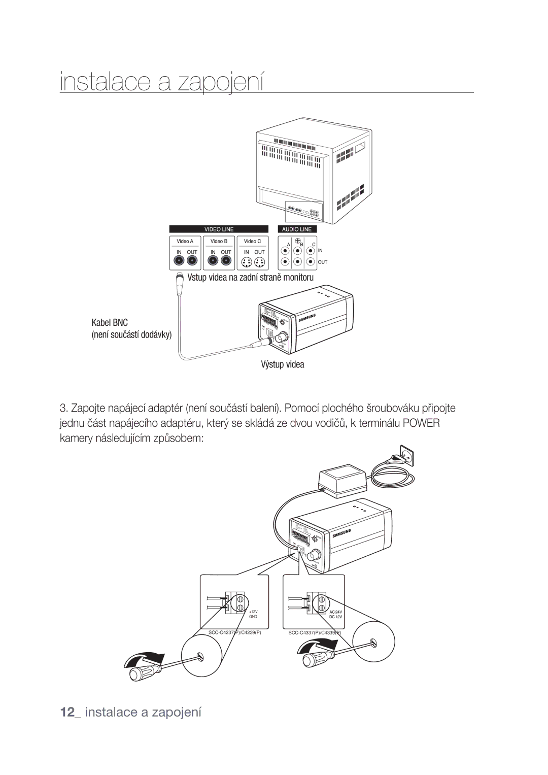 Samsung SCC-C4237P, SCC-C4239P manual Ght 