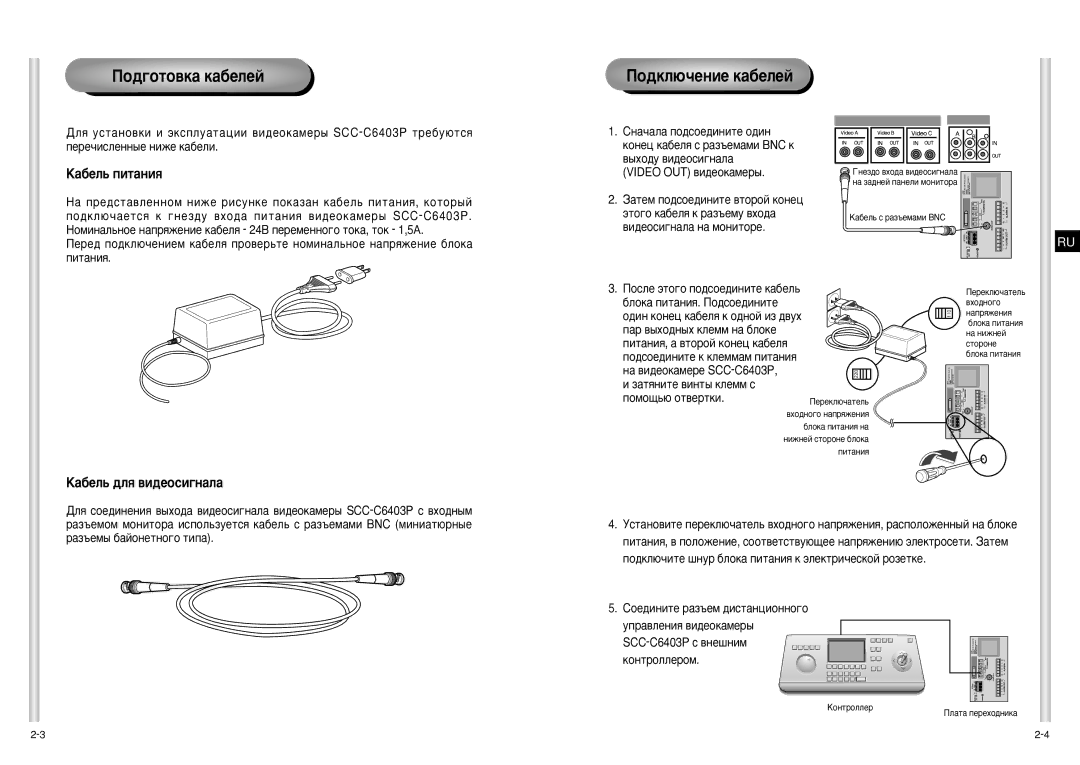 Samsung SCC-C6403P manual Video OUT ‚Ë‰ÂÓÍ‡ÏÂ˚, ‡ÚﬂÌËÚÂ ‚ËÌÚ˚ Íîâïï Ò ÔÓÏÓ˘¸˛ ÓÚ‚ÂÚÍË, Ëóâ‰Ëìëúâ ‡Á˙Âï ‰Ëòú‡Ìˆëóììó„Ó 