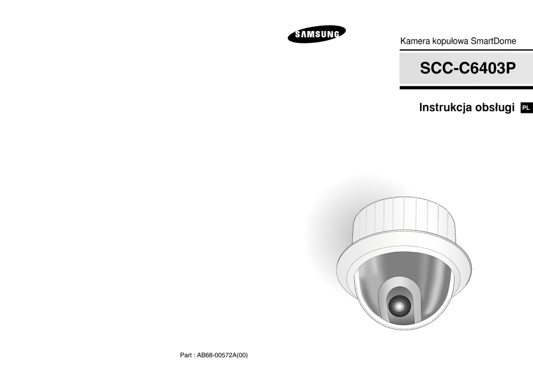 Samsung SCC-C6403P manual Instrukcja obs∏ugi PL 