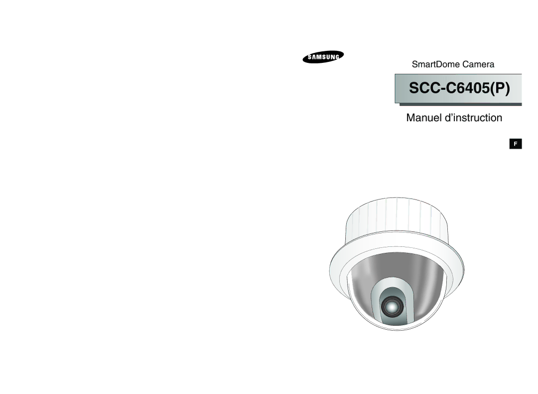 Samsung SCC-C6405P manual Manuel d’instruction 