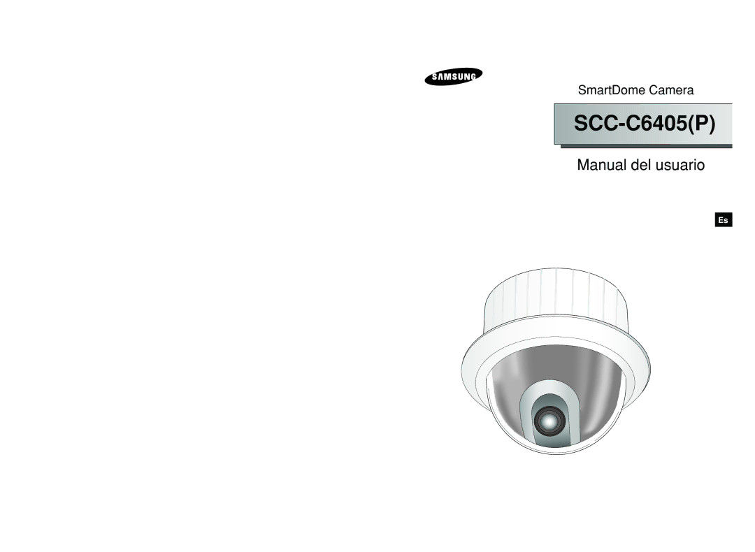 Samsung SCC-C6405P manual Manual del usuario 