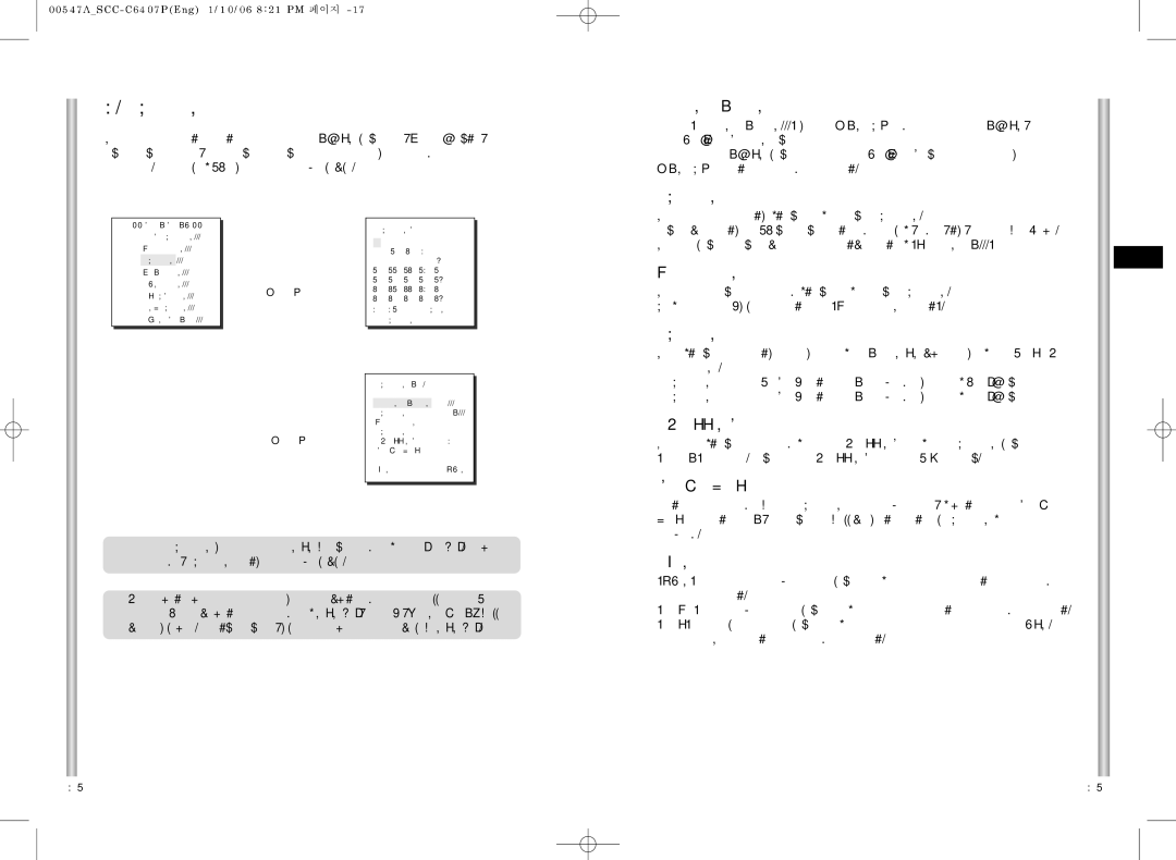 Samsung SCC-C6407(P) instruction manual Preset 