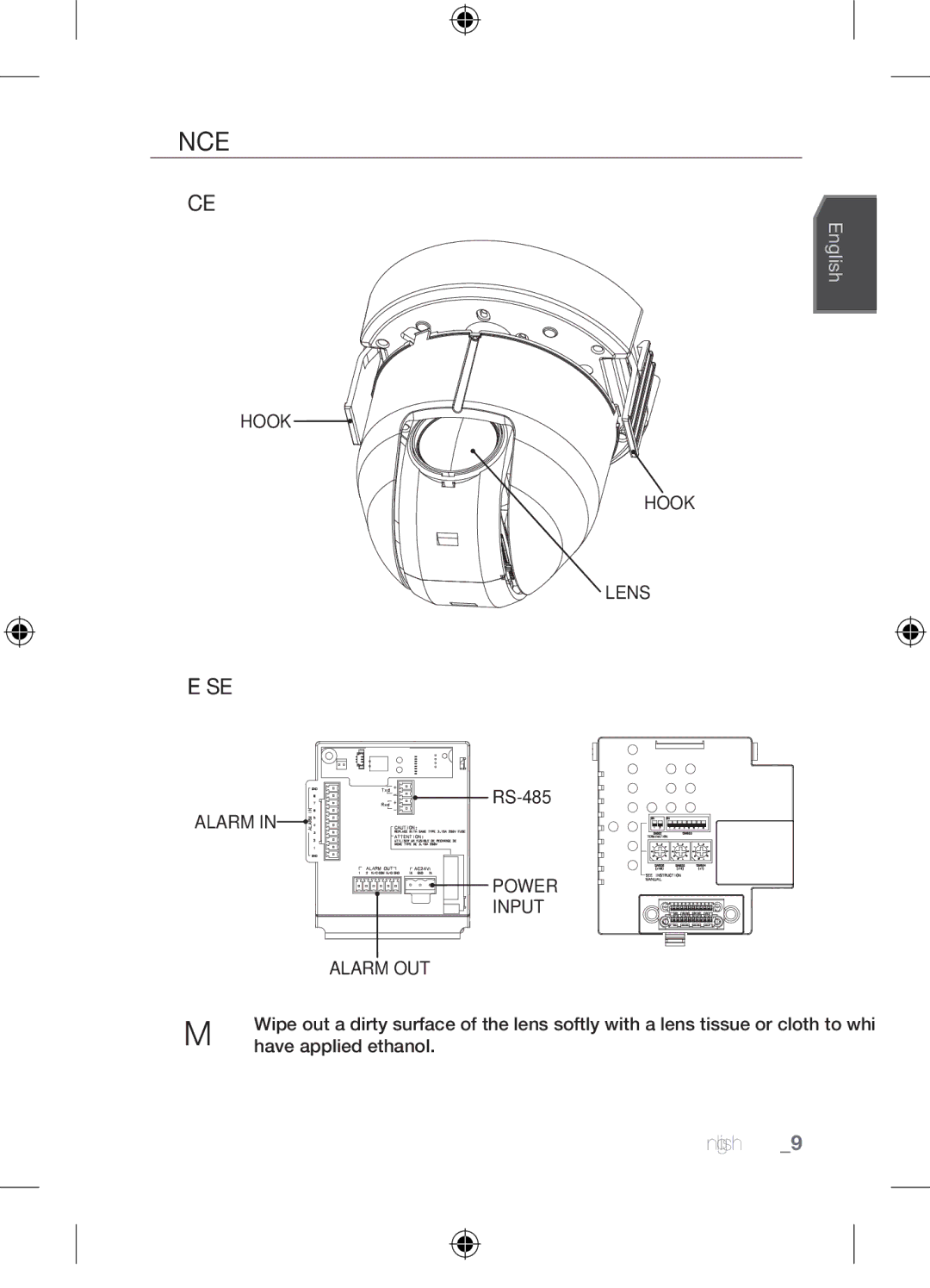 Samsung SCC-C6453N user manual At a Glance, Camera, Frame SET 