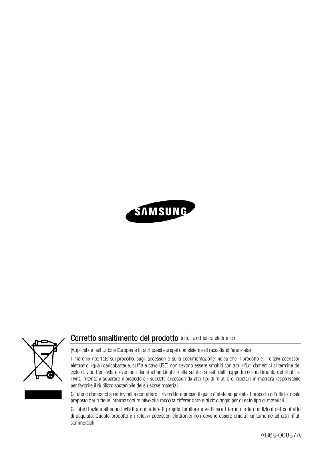 Samsung SCC-C6453P manual AB68-00887A 