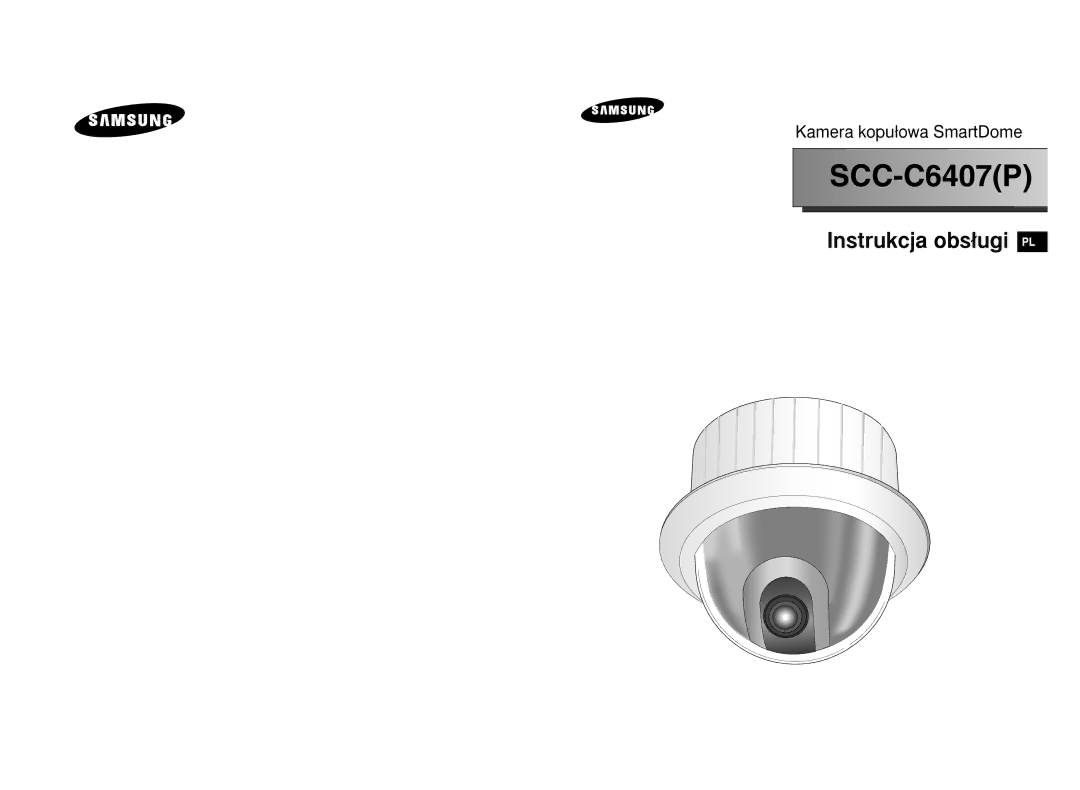 Samsung SCC-C6475P, SCC-C6407P manual Instrukcja obs∏ugi PL 