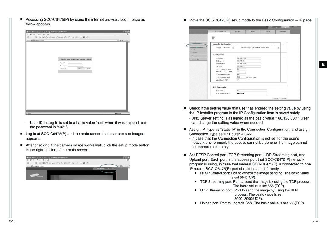 Samsung SCC-C6475(P) manual 