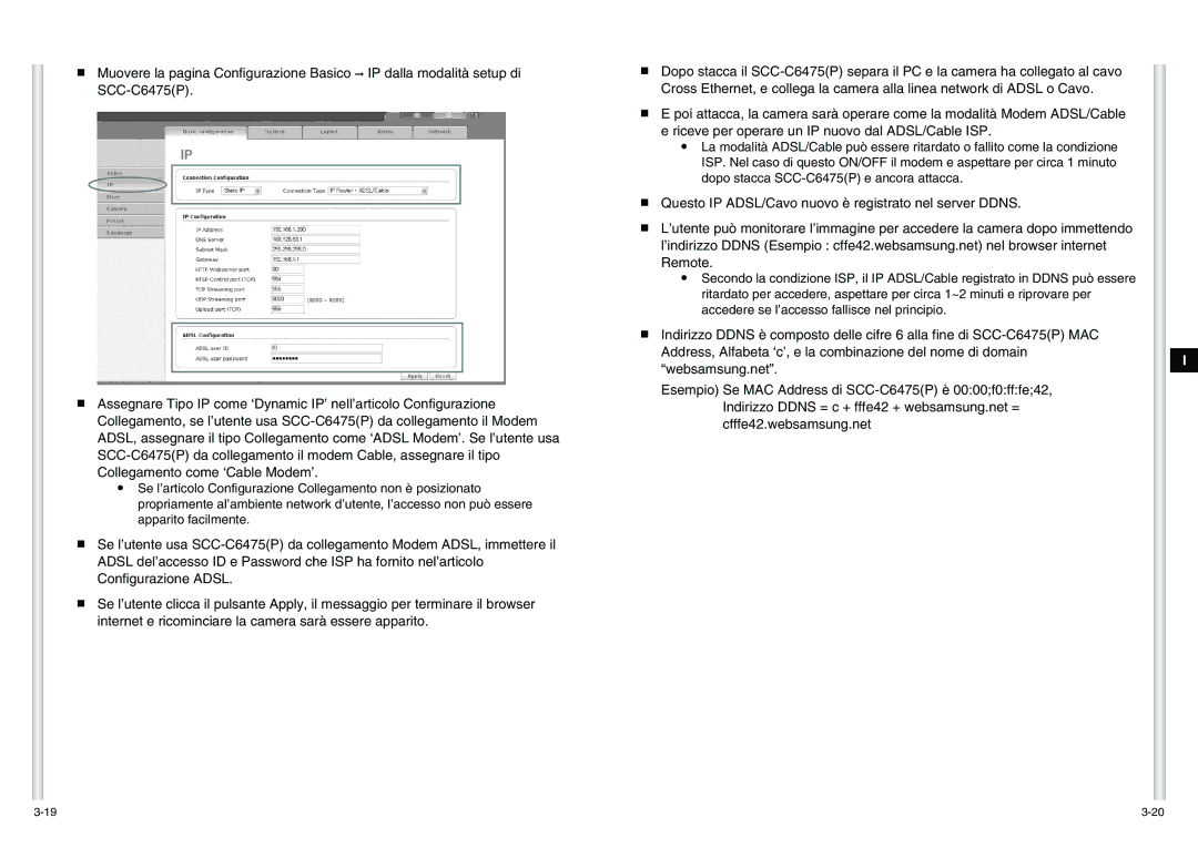 Samsung SCC-C6475P manual 