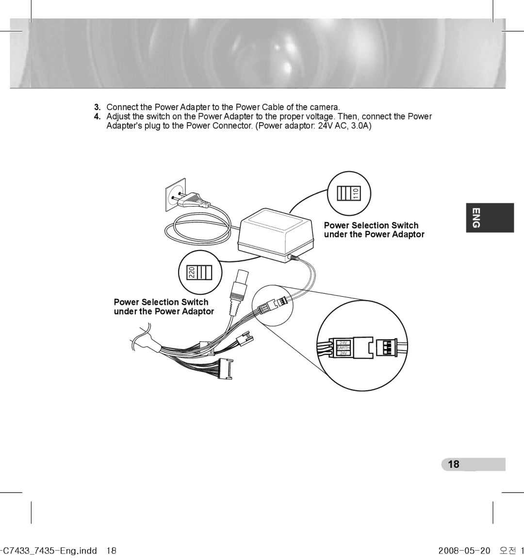 Samsung SCC-C7433(P), SCC-C7435(P) manual C74337435-Eng.indd18 