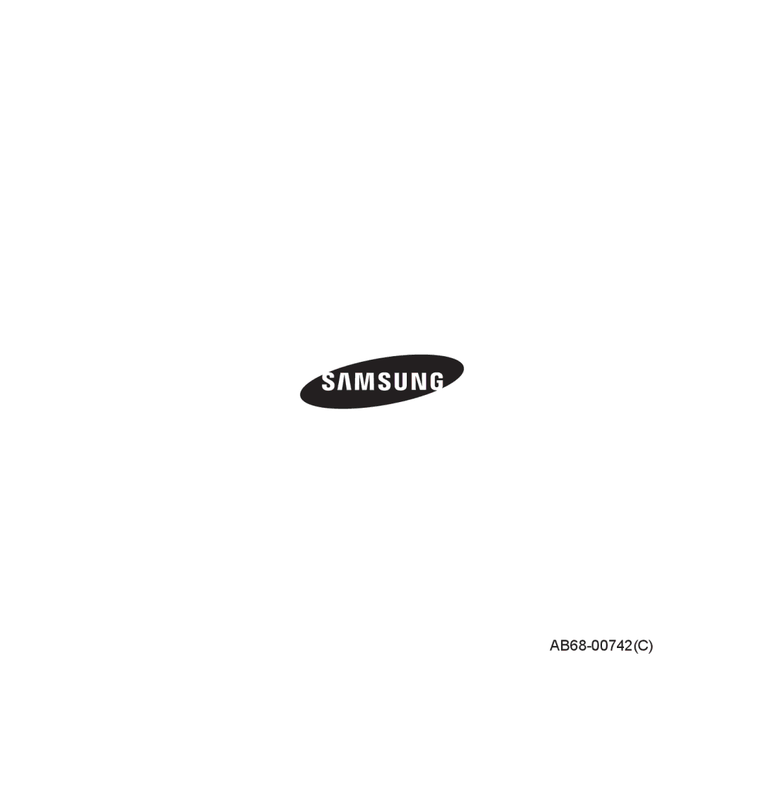 Samsung SCC-C7435P manual AB68-00742C 