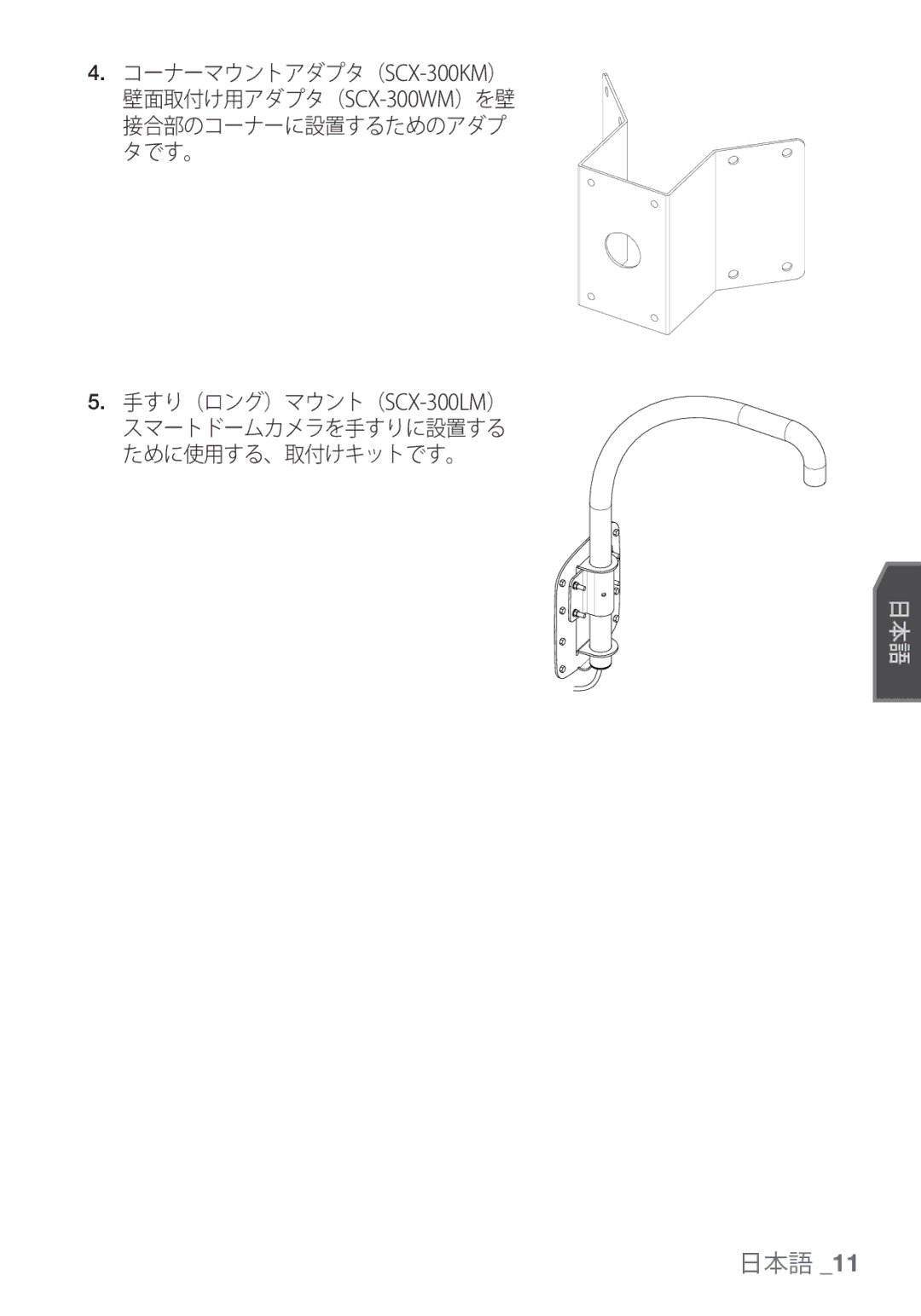 Samsung SCC-C7453P manual 日本語 