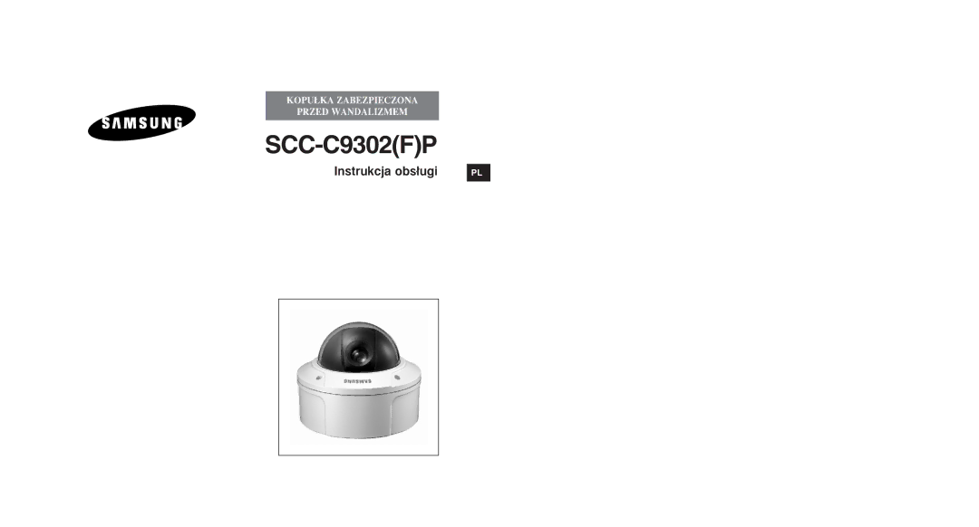 Samsung SCCC9302FP/SAU, SCC-C9302P/SAU, SCC-C9302FP manual Instrukcja obs∏ugi 