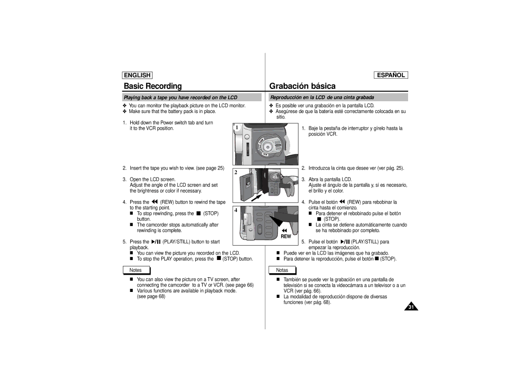 Samsung SCD180 manual Stop 