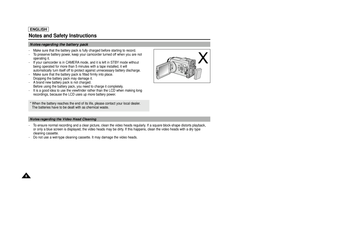 Samsung SCD29 manual English 