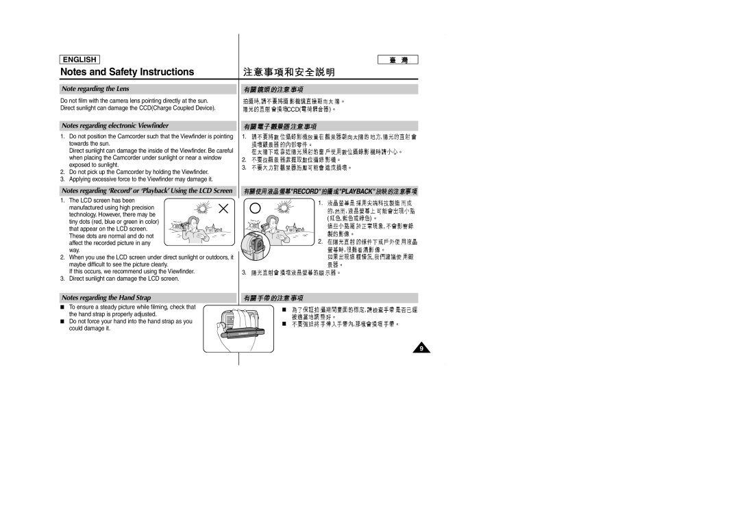 Samsung SCD353 manual Ccd 