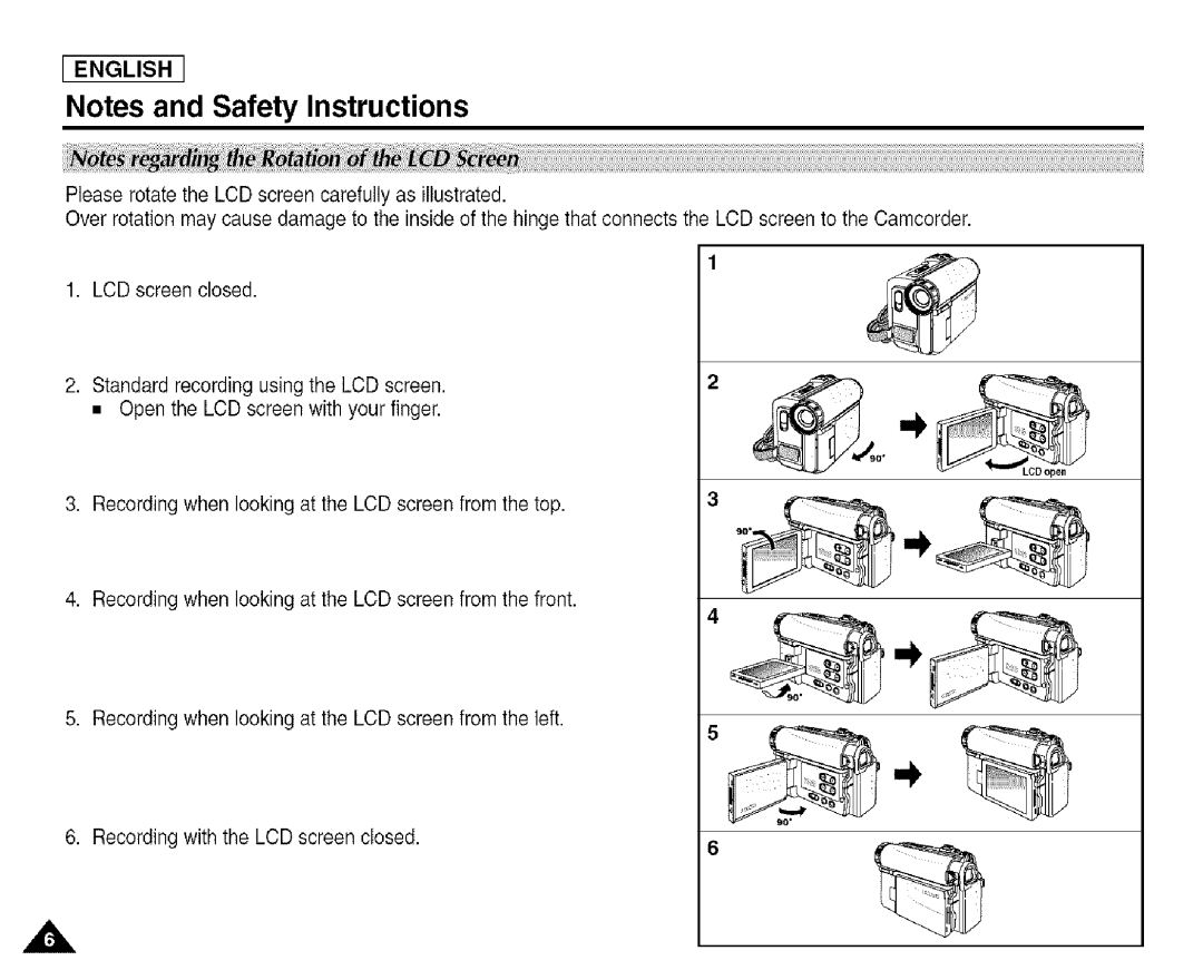 Samsung SCD455 manual English 