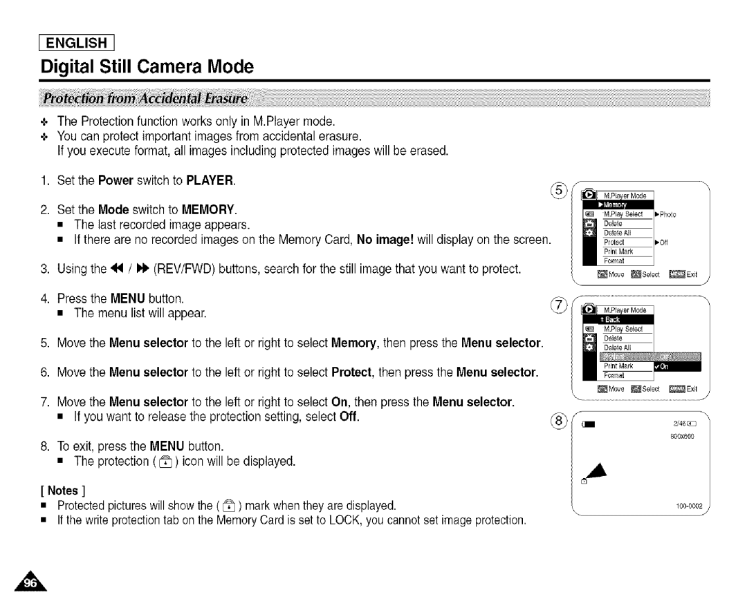 Samsung SCD455 manual Photo 