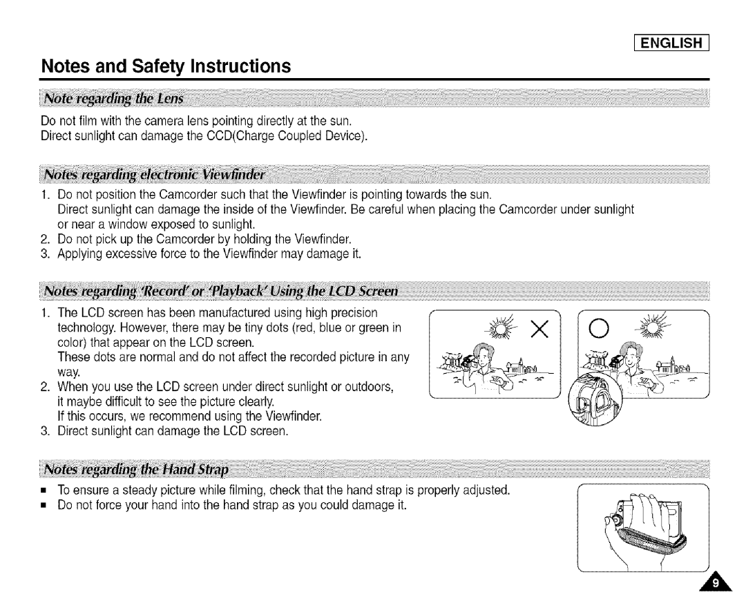 Samsung SCD455 manual English 