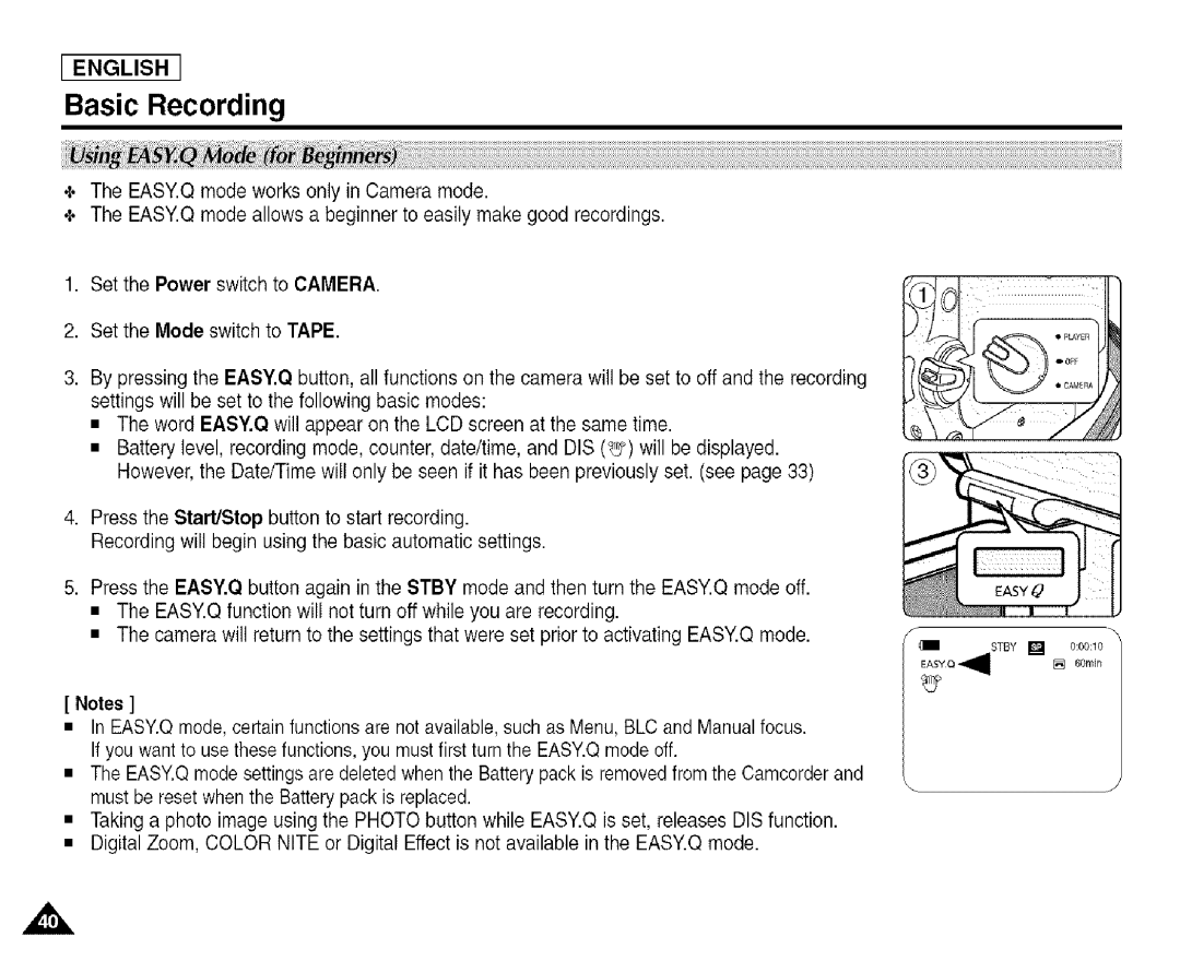 Samsung SCD455 manual 00010 