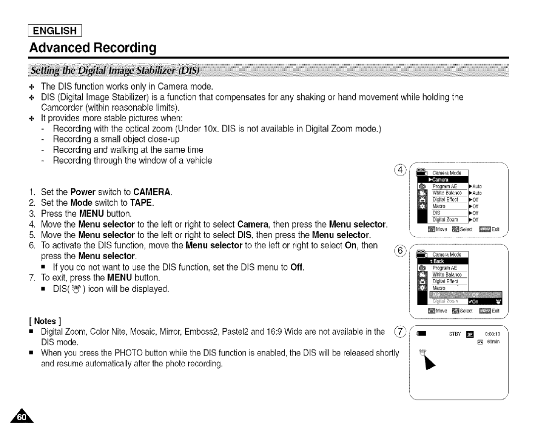 Samsung SCD455 manual 00010 