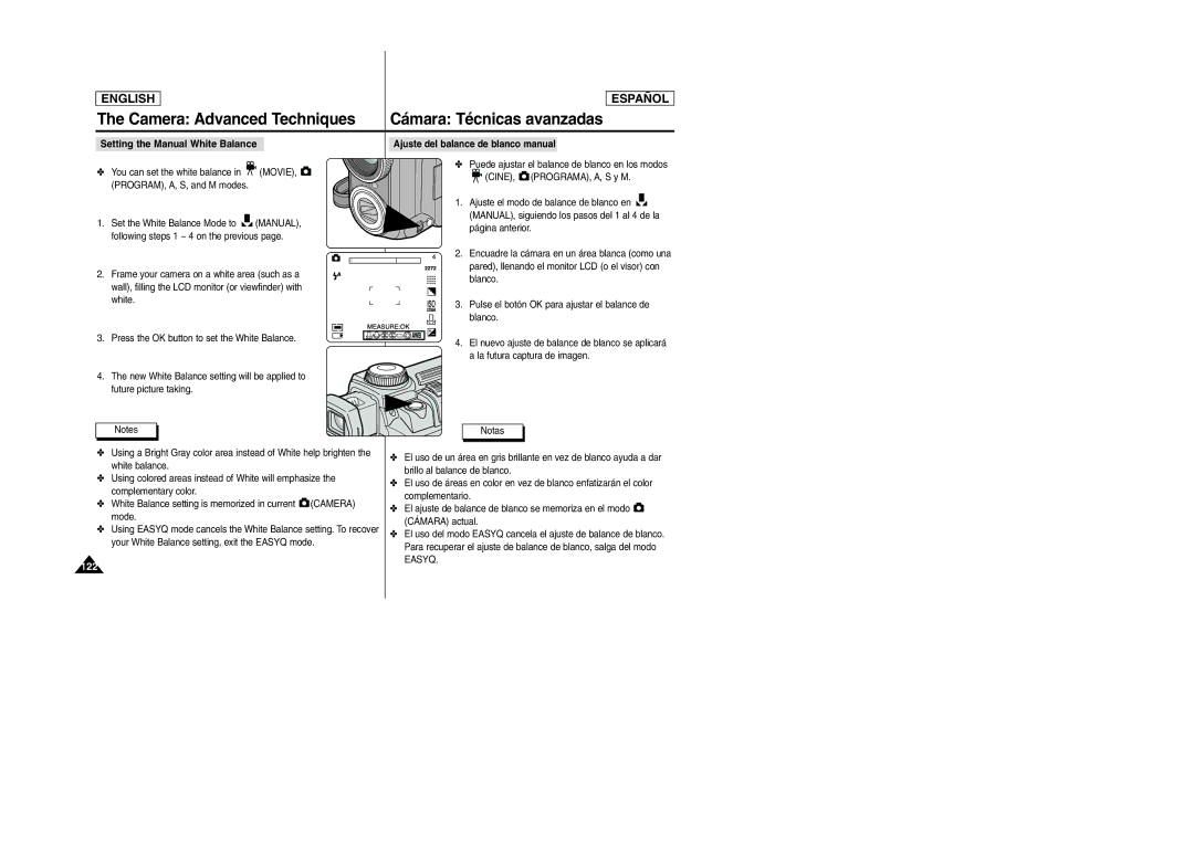 Samsung SCD6040, SCD6050 manual 122 