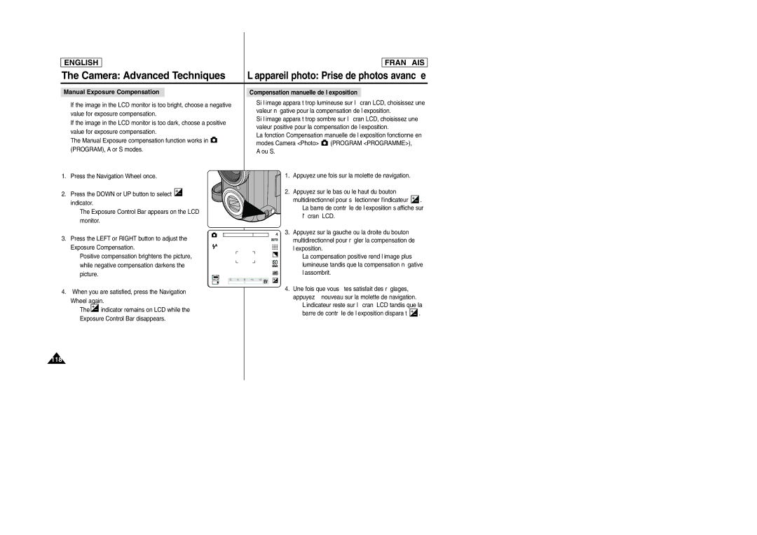 Samsung SCD6050/D6040 manual 118, Program Programme, Lcd 